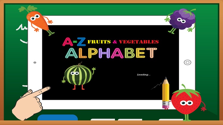 A-Z English Alphabet Kids - Fruits and Vegetables