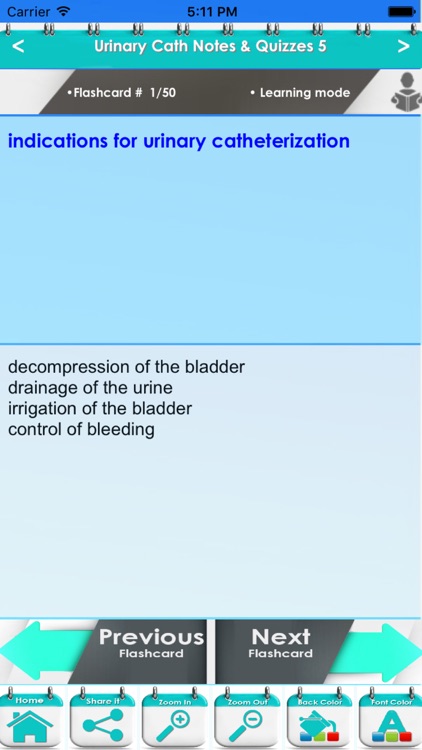 Urinary Catheterization 2500 Flashcards Exam Quiz screenshot-4