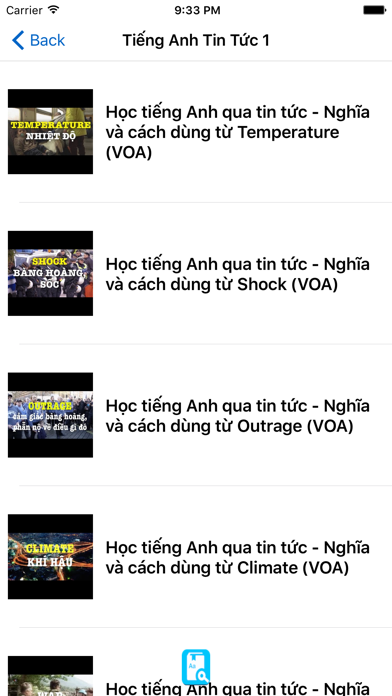 How to cancel & delete Hoc Tieng Anh Cung VOA from iphone & ipad 4