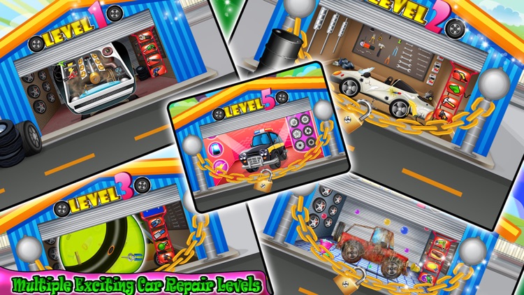 Kids Auto Repair Garage- Fix Cars Mechanic game