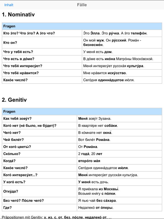 Russische Grammatik Fur Ipad App Price Drops