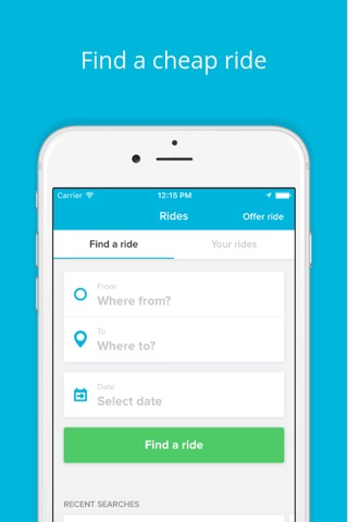 GoMore - car sharing screenshot 2