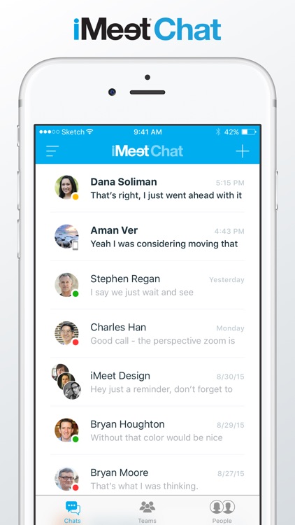 iMeet Chat – Messaging & Collaboration Tool