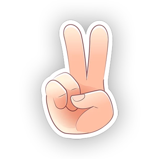 Hand Gestures Stickers for iMessage