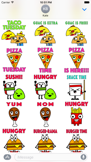 Food Dudes! Stickers!(圖3)-速報App