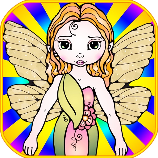 Fairy Coloring Book Free For Kids And Toddlers