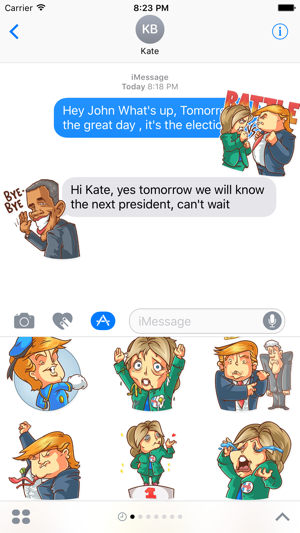 Election Day Emoji Stickers - for iMessage(圖2)-速報App