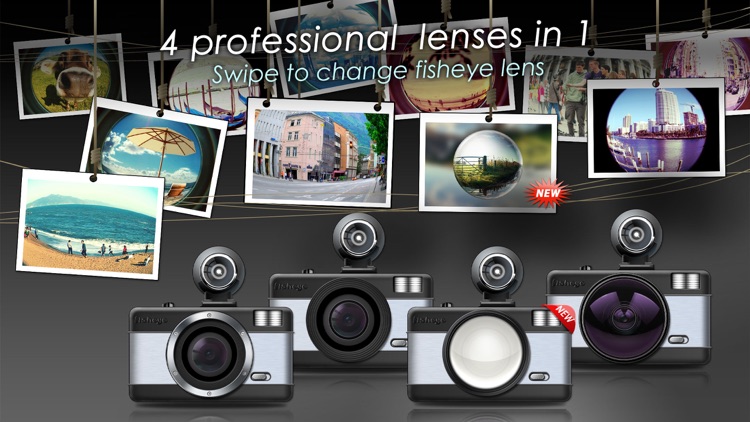 Fisheye - Fisheye Camera with Film and LOMO Lens screenshot-3