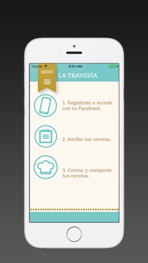 Recetario La Travesía(圖4)-速報App