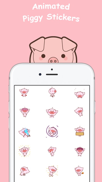 Piggy Animated Stickers