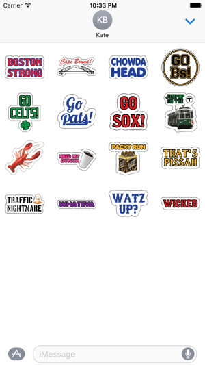 Boston City Stickers(圖2)-速報App