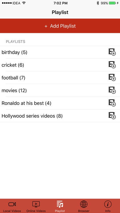 iVideo Player - Online Player & Video Playlist PRO screenshot-4