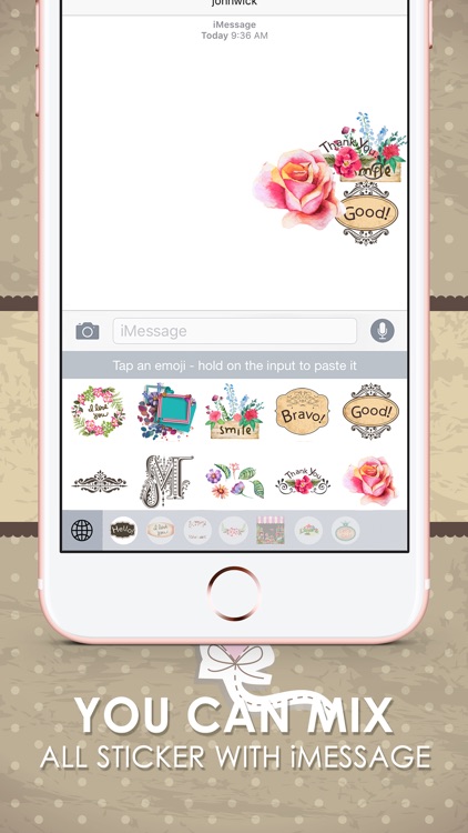 Vintage Emoji Stickers Keyboard Themes ChatStick