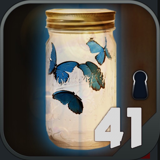 Room escape : blue butterfly 41 icon