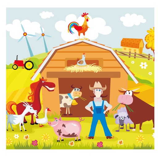 Happy farm-farm report icon