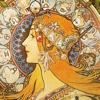 Alphonse Mucha Art Wallpapers HD:Quotes with Art
