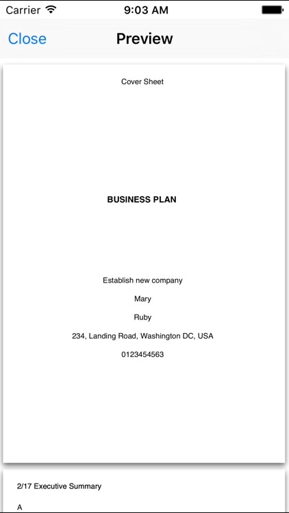 Business Plan Writer screenshot-3