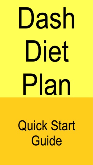 Dash Diet Plan