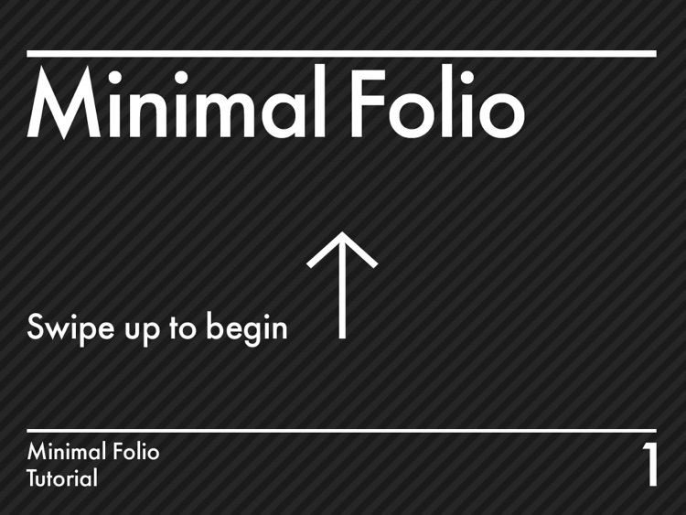 Minimal Folio - Design, Photo and Video Portfolio