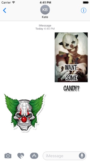 Creepy Clown Stickers(圖4)-速報App