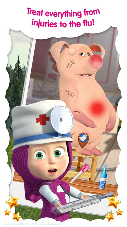 Masha and the Bear: Vet Games