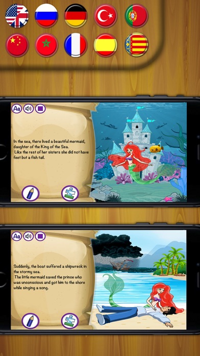 How to cancel & delete Tale of the Little Mermaid - interactive books from iphone & ipad 3