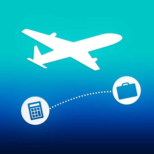 Flight Distance Calculator Time Duration Estimator Icon