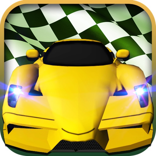 Speed Car 3D Icon