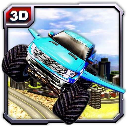 Flying Monster Truck Adventure & Lorry driving