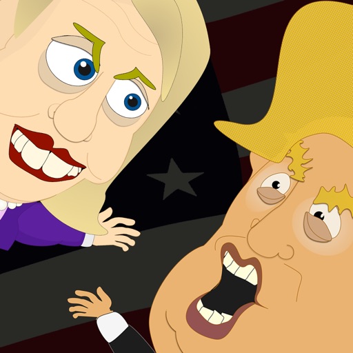 Candidate Clash: Hillary vs. Trump Icon