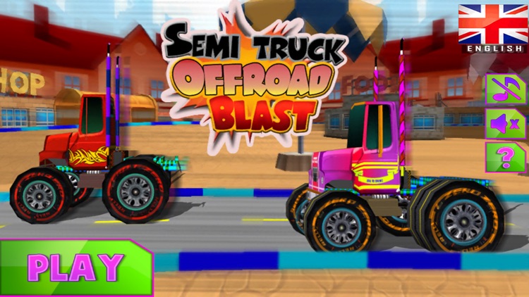 Semi Truck Offroad Blast