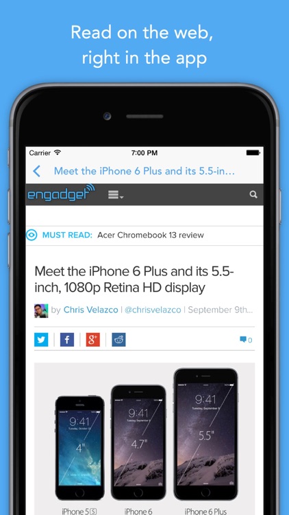 Newsify: Your News, Blog & RSS Feed Reader screenshot-4