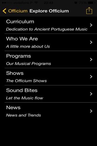 Officium Ensemble Portugal screenshot 3