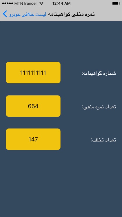 ليست خلافي خودرو