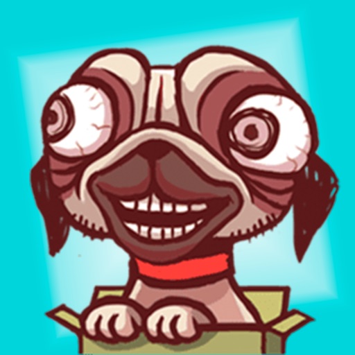 Crazy Dog Stickers! icon