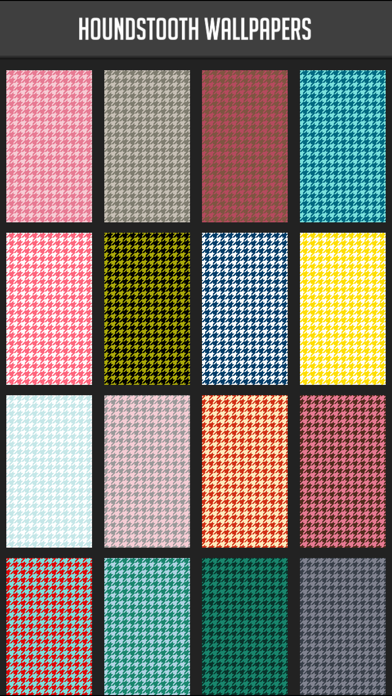 How to cancel & delete Houndstooth Wallpapers from iphone & ipad 1