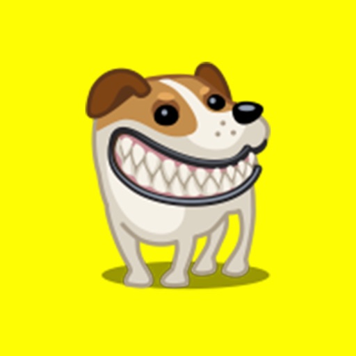 Dog Emoji Animated Sticker Pack for iMessage Icon