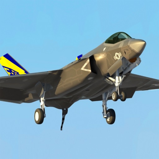 F35 Carrier Landing Icon