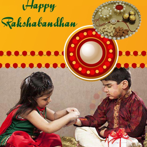 Happy Raksha Bandhan Photo Frames Icon