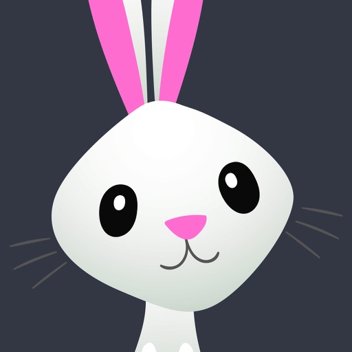 Bunny Flip. Arcade Rabbit Boo Simulator Lite Icon