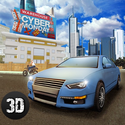 City Car Delivery Boy Simulator 3D Full icon