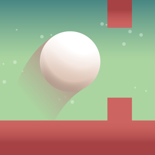 Jumping Ball - Don't hit the pole iOS App