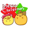 Yelly Xmas The Chicken Stickers