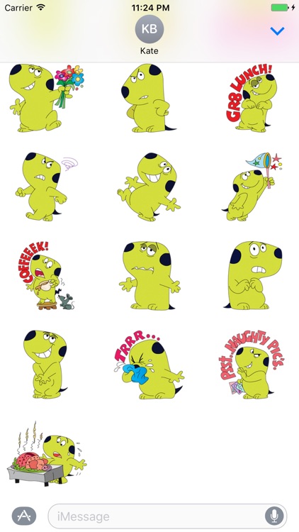Charlie - Cute dog stickers for iMessage