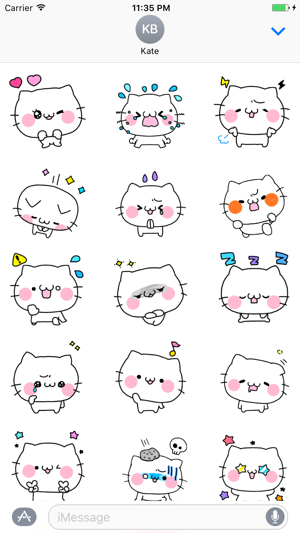 Cute Funny Cats - Fc Sticker(圖4)-速報App