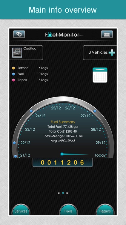 Fuel Monitor - Fuel Economy, Car Repair & Service
