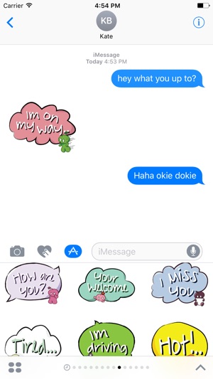 Alien Text Bubbles