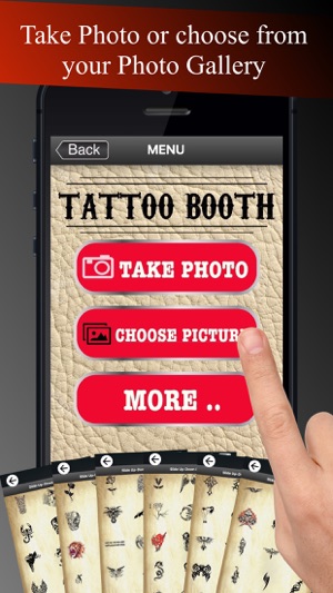 纹身照片编辑器 - Tattoo Booth(圖2)-速報App