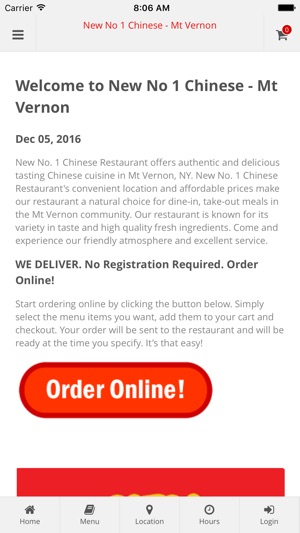 New No 1 Chinese - Mt Vernon(圖1)-速報App