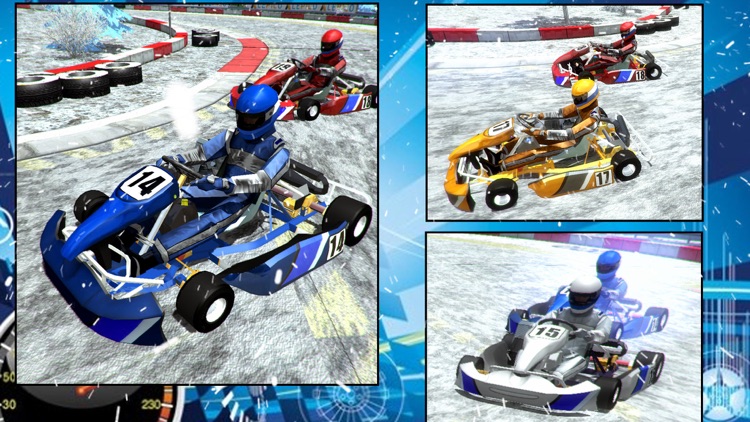 Buggy Nitro Race Snow Rally-Extreme Kart Racing